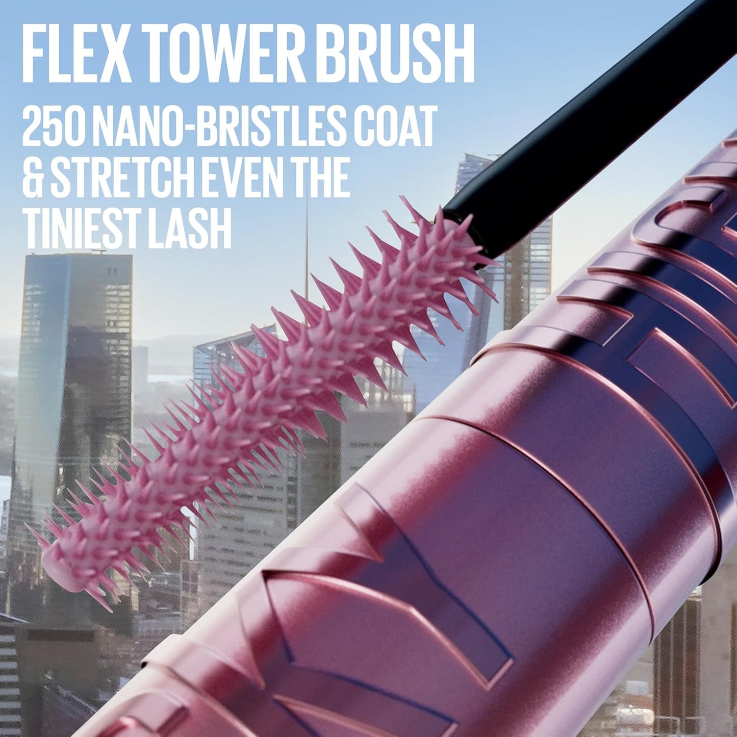 Maybelline Lash Sensational Sky High Mascara Makeup, Volumizing, Lengthening, Defining, Curling, Multiplying, Buildable, Washable Formula, Burgundy Haze, 1 Count