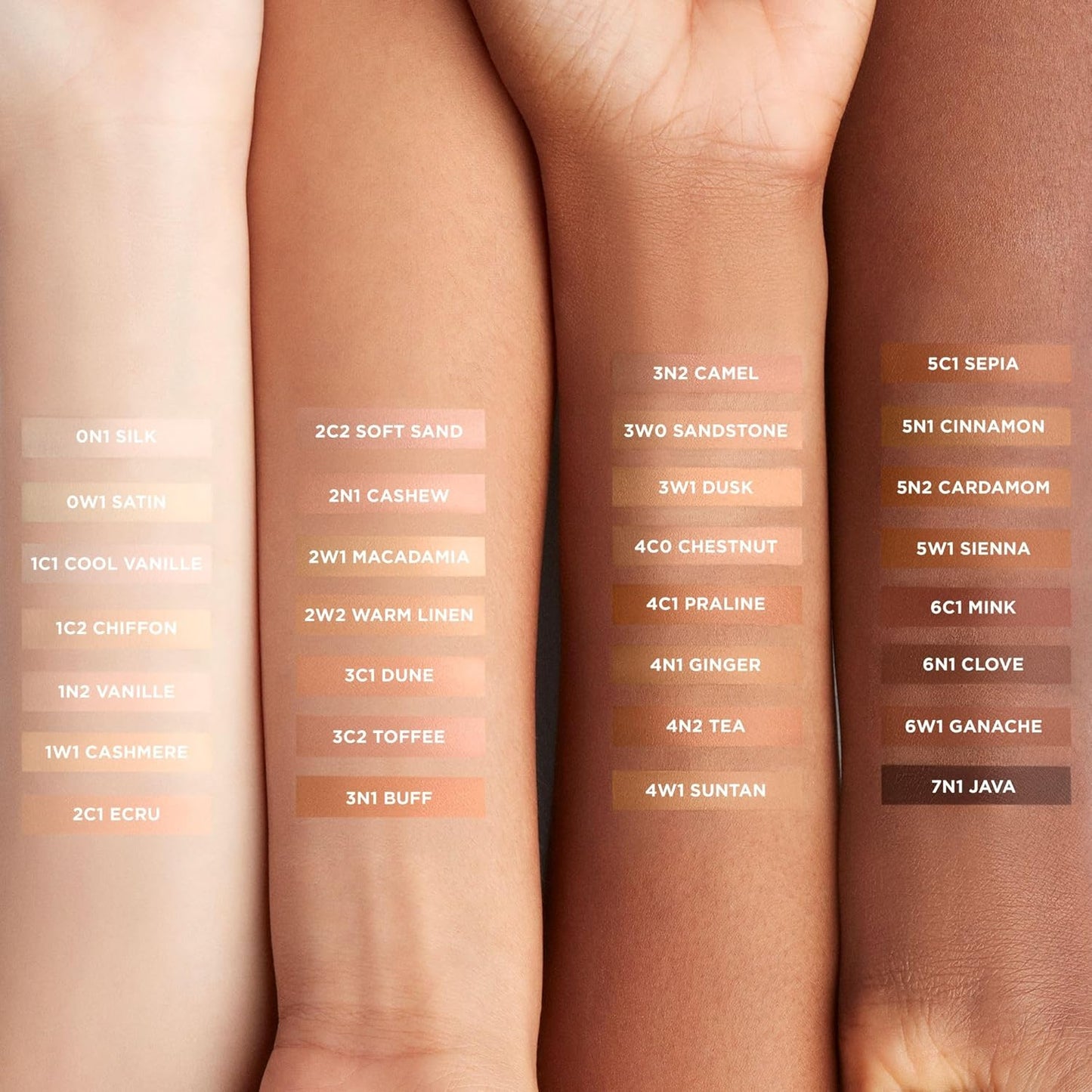 Real Flawless Weightless Perfecting Waterproof Foundation, Medium Coverage Foundation, Buildable Coverage, 12 HR wear, Non-comedogenic, 1oz